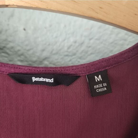 Betabrand one side pocket blouse body sculpture tummy - Picture 4 of 12